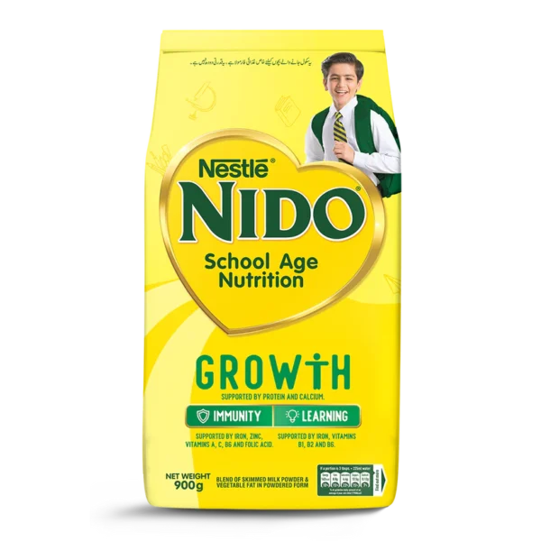 NESTLE NIDO FORTIGROW SCHOOL AGE POUCH 900 GM